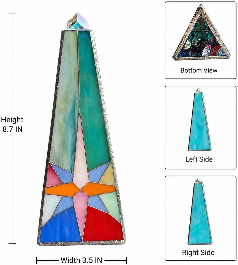 Kaleidoscope for Adults,Handmade Triangular Prism Sun Planet Universe Adults Kaleidoscope, Gift Box,Birthday Christmas New Year Valentine's Day Present Gift Man Woman Father & Mother