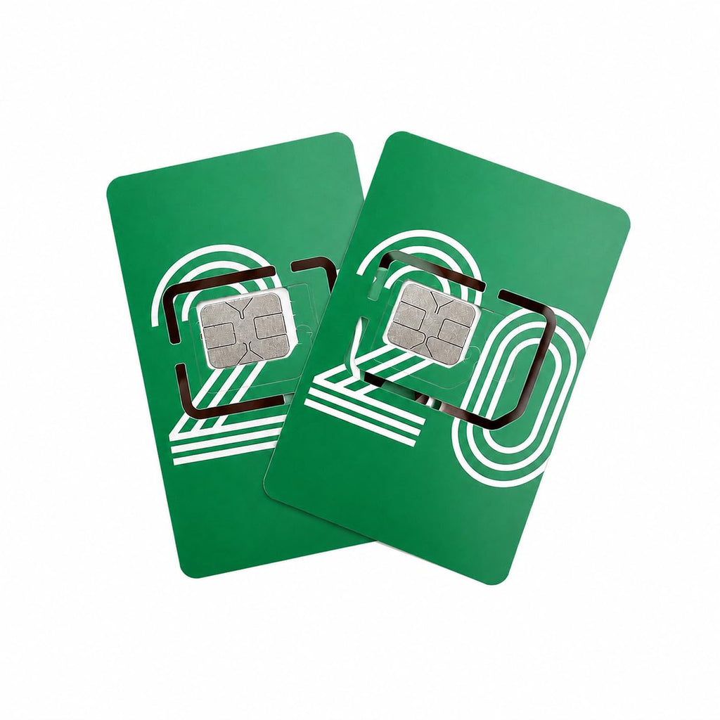 Global IoT SIM Card 2-Pack, 4G LTE Data SIM for GPS Trackers, POC Walkie Talkies, Security Cameras, Routers & IoT Devices, Multi-Network Coverage in 200+ Countries, Plug & Play (Asia-1-Year)