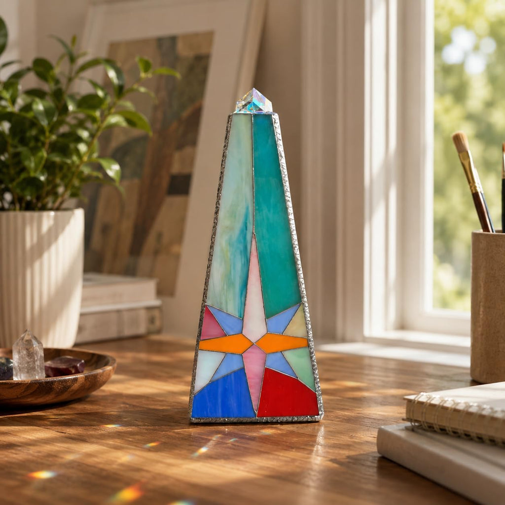 Kaleidoscope for Adults,Handmade Triangular Prism Sun Planet Universe Adults Kaleidoscope, Gift Box,Birthday Christmas New Year Valentine's Day Present Gift Man Woman Father & Mother