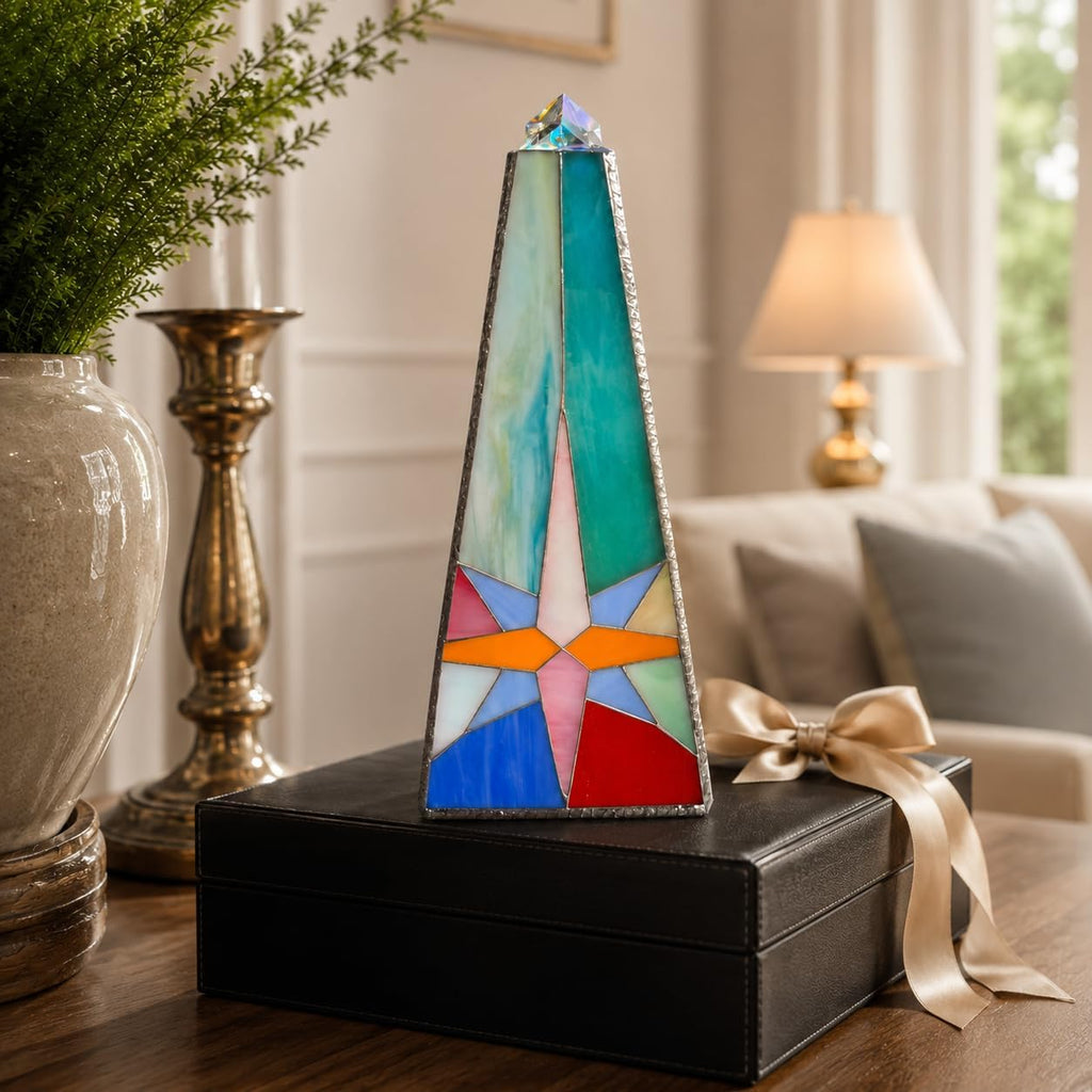 Kaleidoscope for Adults,Handmade Triangular Prism Sun Planet Universe Adults Kaleidoscope, Gift Box,Birthday Christmas New Year Valentine's Day Present Gift Man Woman Father & Mother